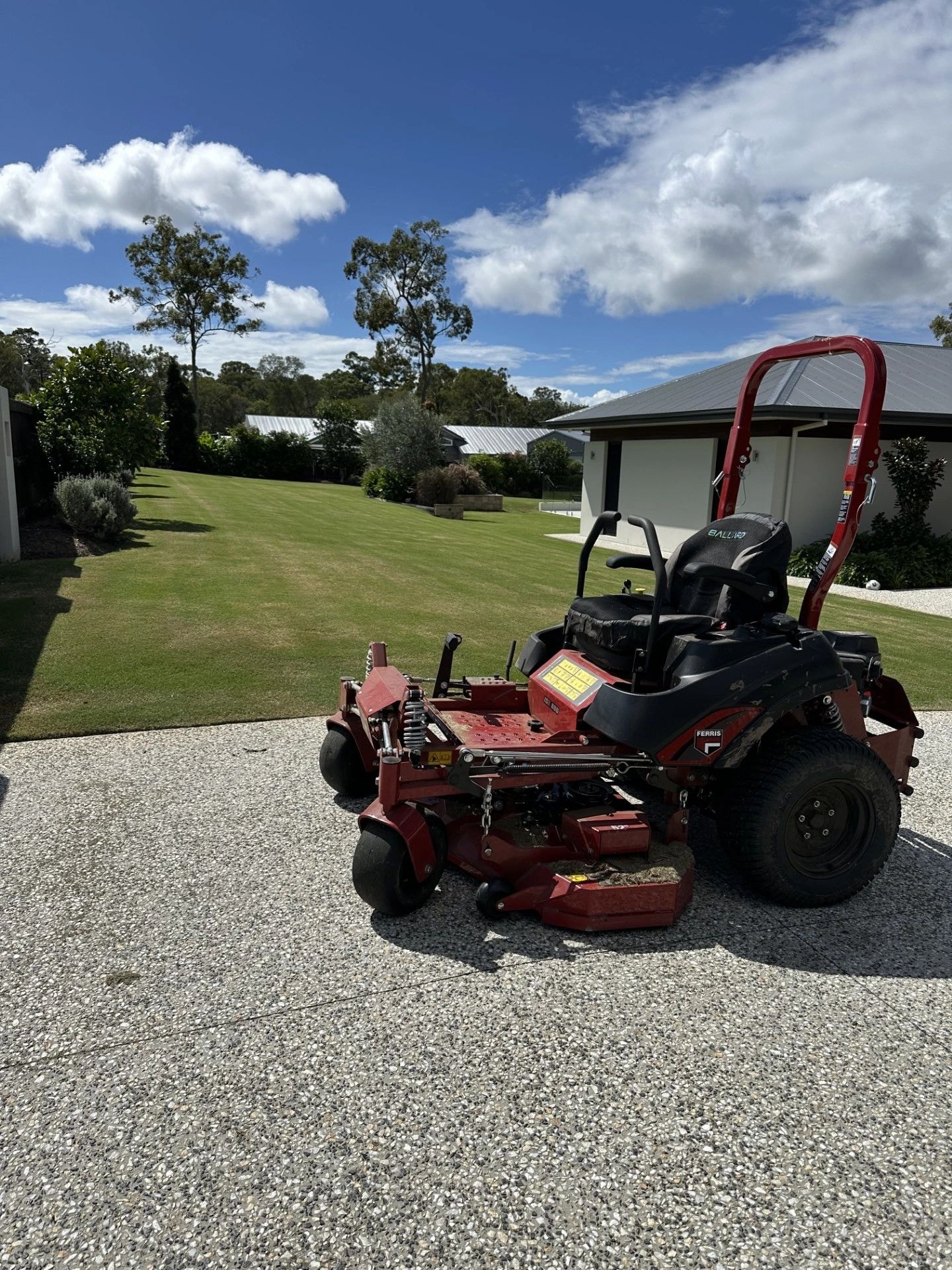 Lawn mowing project